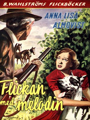 cover image of Flickan med melodin
